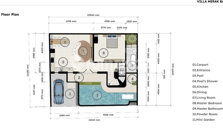 Hunian Cluster Sunset Garden Bliss Pesanggaran Bali 2