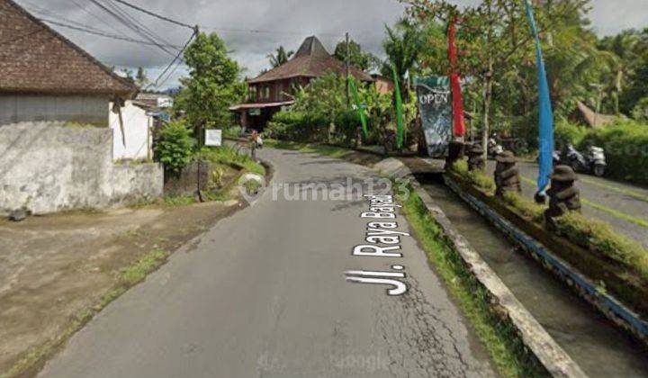 Tanah Strategis View Gunung Dan Hutan Tegalalang Ubud Bali 1