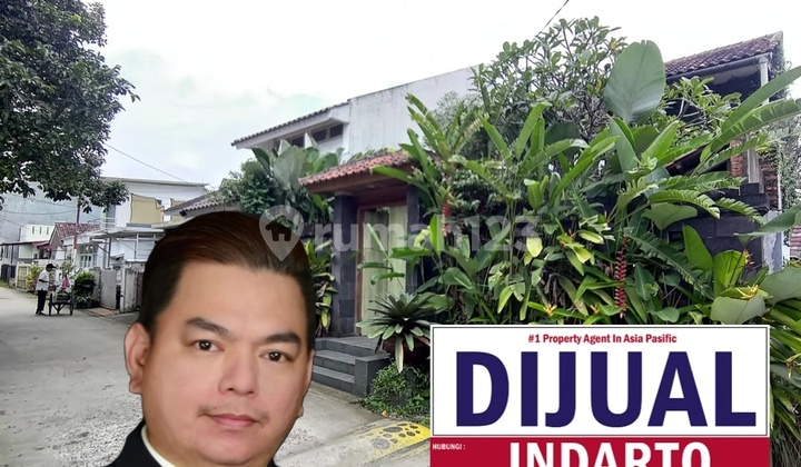 For Sale Rumah SHM Hoek LT 283M² LB 450M² di Pondok Kencana Permai Ciomas , Rumah Sangat Bagus dan, Lokasi Asri