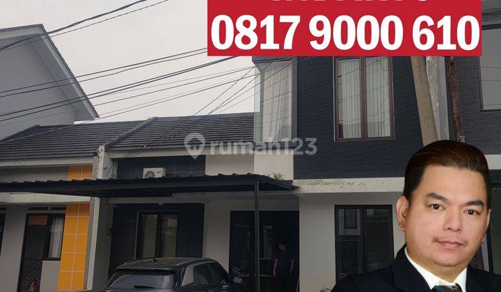 Jual Rumah 2 Lantai Sudah Renovasi SHM Lt 135m di Kebun Raya Residence Bogor 1