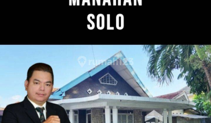 For Sale Rumah Ruang Usaha SHM Lt 986m² di Mt Haryono , Manahan , Solo 1