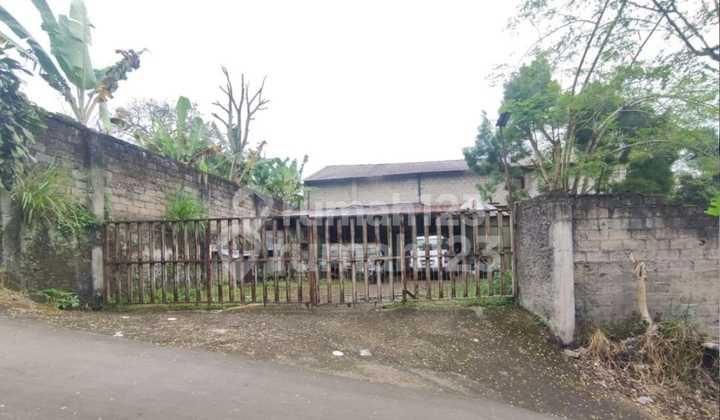 For sale Land and Building Workshop LT 455m² LB 225m² in Ciawi Bogor, strategic location
