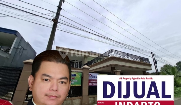 For Sale Rumah Luas Cantik Sejuk SHM LT 600M² LB 550M² di Cibanteng , Dramaga , Bogor , View Sawah dan Gunung 1