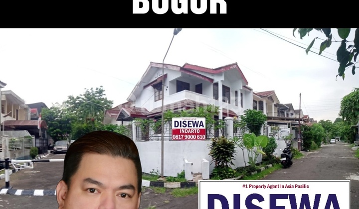 For Rent / Beautiful House for Rent Land Area 209m² Building Area 300m² in Baranangsiang Indah BSI Bogor