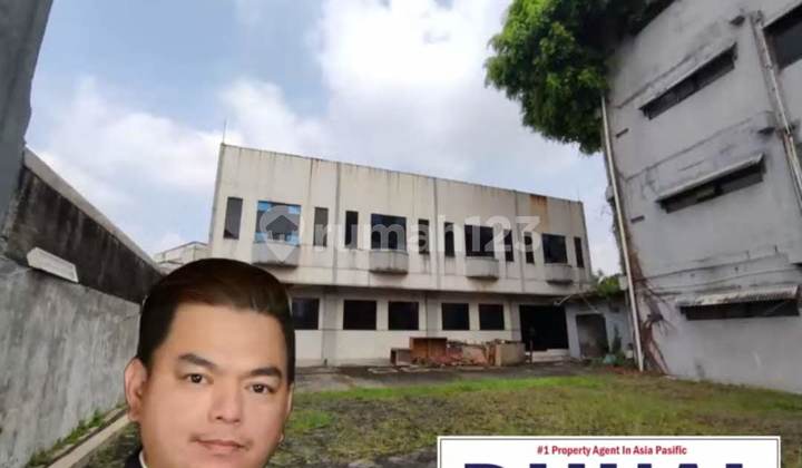 For Sale Land and Building LT 1974m² LB 2260m² in Kemayoran Central Jakarta, Suitable for Offices etc.