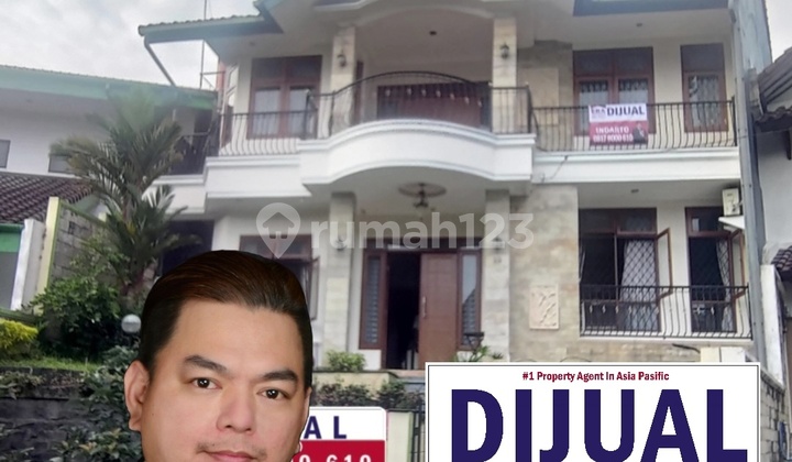 For Sale Nice House LT 394m² LB 300m² in Purimas Bondongan Bogor, Strategic Location