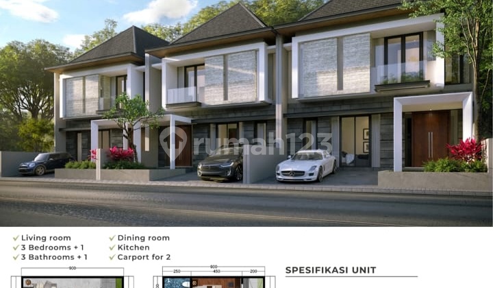 RUMAH NEW WOODLAND CITRALAND, MINIMALIS 2 LANTAI 