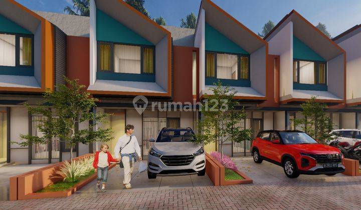 Rumah 2 Lantai Termurah Mewah Fasilitas Lengkap Di Mustikasari 1
