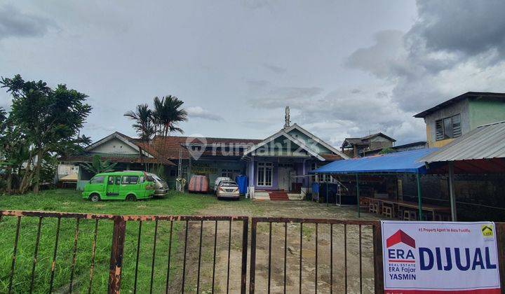 Tanah jalan Raya Semplak lebar 27meter 4