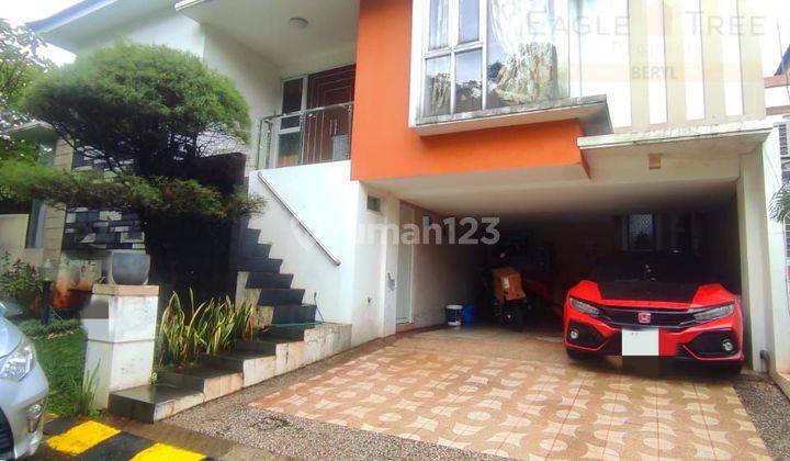 Rumah 2 Lantai Shm Bagus Timur Ada Kolam Renang Di Graha Raya 1