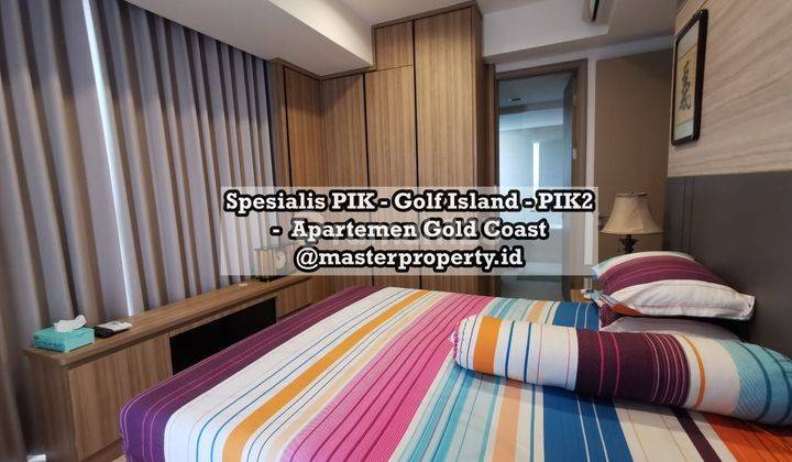 Dijual Apartemen Gold Coast 2br, 90m2, Renov, Furnished 2