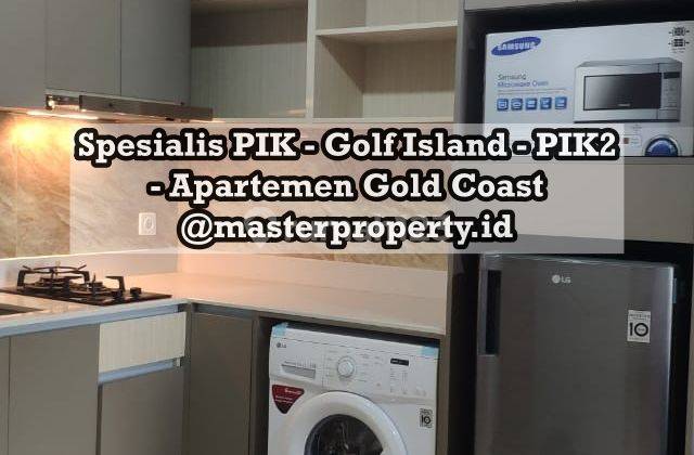 Dijual Apartemen Gold Coast Pik 1br,furnished,ada Lot Parkir,siap 2