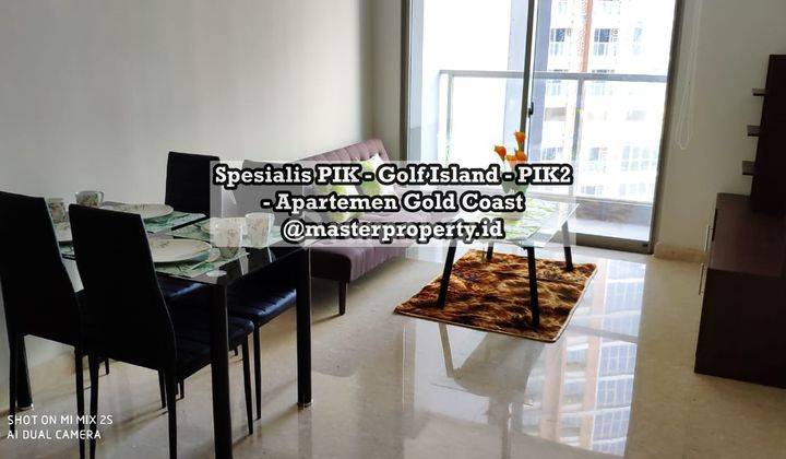 Dijual Apartemen Gold Coast Furnished, Ada Lot Parkir, Siap Huni  1