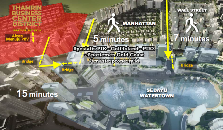 Dijual Kavling Pik2 Pantai Bukit Villa 12x30,lokasi Bagus,gandeng