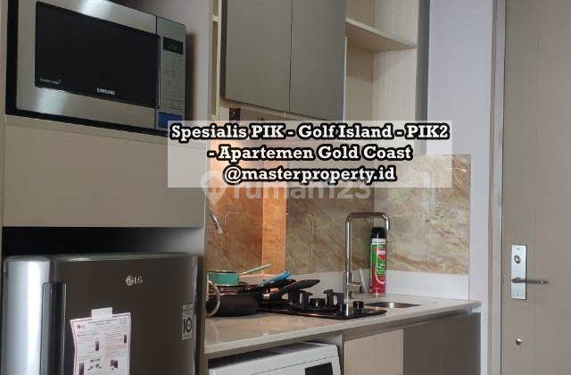 Dijual Apartemen Gold Coast Pik, Studio 28m2,view Laut,furnished  1