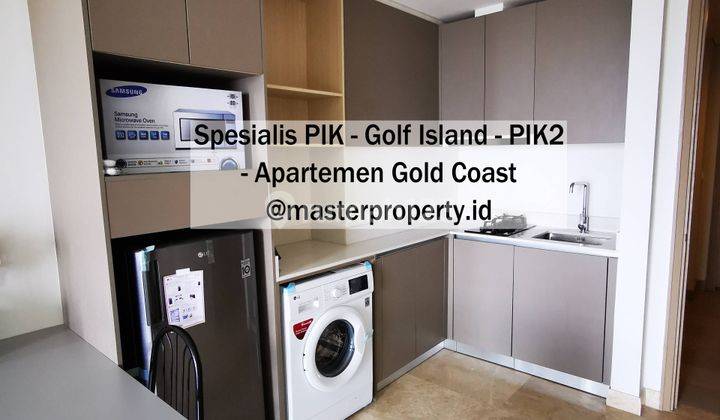 Apartemen Gold Coast Pik 1br, Sea View, Brand New Semi Furnished 2