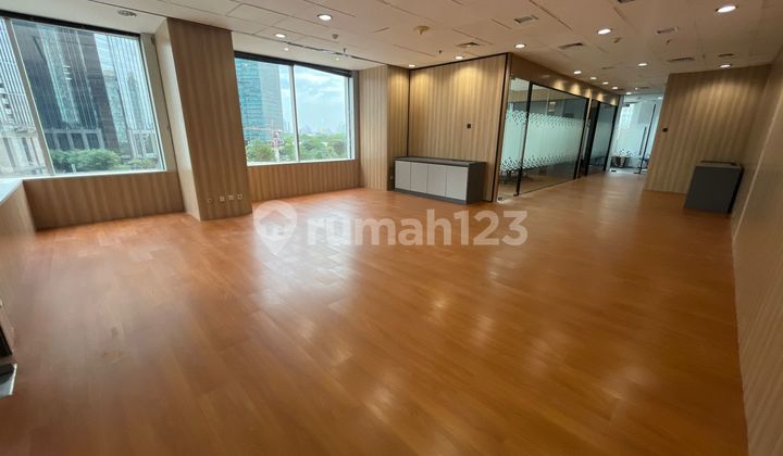 For Lease: Sudirman Tower Office Space, 300m2, Semi-Furnished