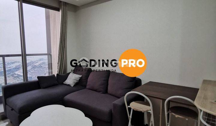 Disewakan Apartemen Gold Coast Pik 1BR, 51m2, Furnish, Bagus 1