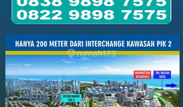 Dijual Kavling Residence Pantai Indah Kapuk 2, Luas 300m2 Cluster Manhattan Akses Dekat Dengan Pantai Pasir Putih Dan Cbd Area Pik 2 Jarang Ada Harga Best Price ! 2