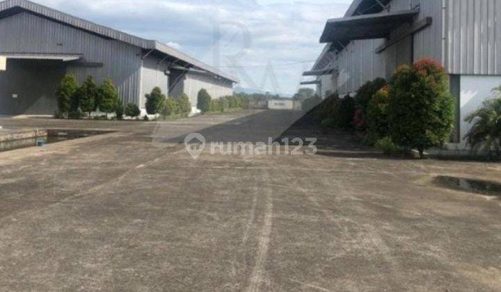 Dijual Pabrik Gudang Di Cikande Serang Banten Luas tanah 2Ha Dekat Akses Tol Kawasan Industri Ada Tempat Hoist Crane Siap Pakai 2