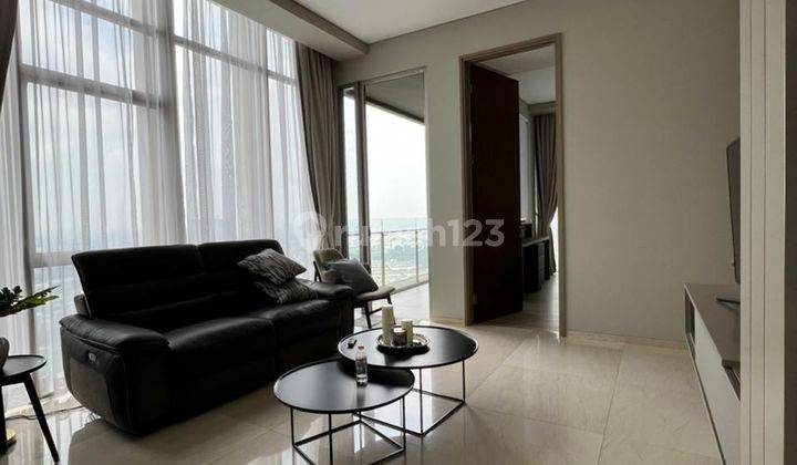 Dijual Cepat Apt Saumata Alam Sutera Tipe 2+1BR Luas 127m Highzone Siap Huni Furnished Rapih 1