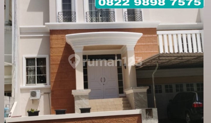 For Sale Beachfront House in Pantai Indah Kapuk, 240m Area, Ready to Live In, Neat Renovation, SHM