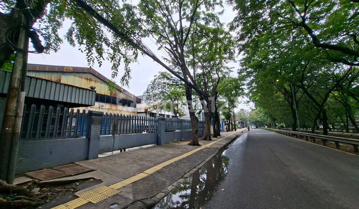 Gudang Jalan Raya Sunter Ukuran 20x75 Akses Kontainer