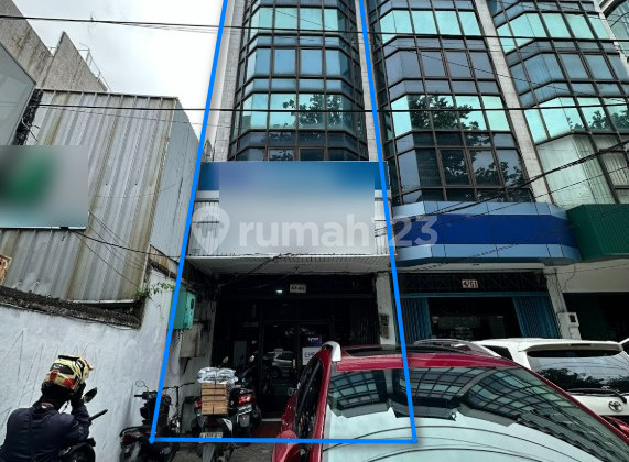 Ruko Cideng Barat Raya Hadap Timur 5 Lantai Harga Dekat NJOP