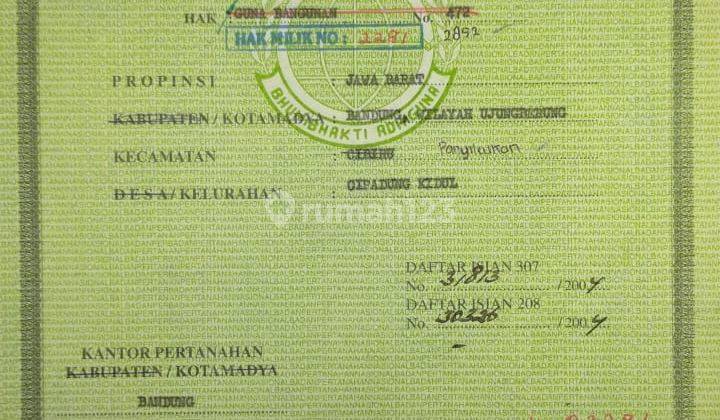 Rumah luas tanah besar harga murah di bumi panyileukan bandung timur 7