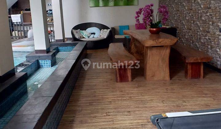 Rumah 3 Lantai bagus mewah ada kolam renang di setra murni bandung utara  2