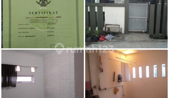 Rumah Siap Huni Di Komplek Permata Biru Cibiru Bandung Timur Shm Di Alfamart Permata Biru, Jl. Permata Biru, Cinunuk, Cileunyi, Bandung, Jawa Barat, Indonesia, 40624, Cibiru Rumah