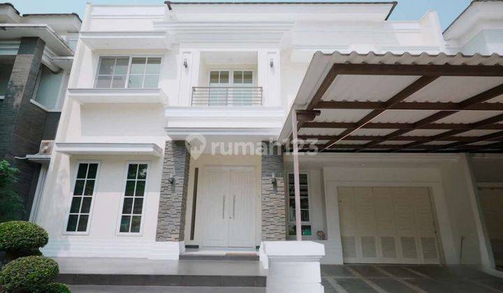 Dijual Rumah Cantik Full Furnish Design Interior Mewah Cluster Aquamarine L12x19 PHG Summarecon Gading Serpong 1