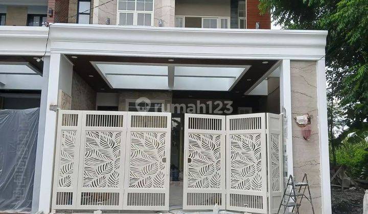 Dijual Cepat Rumah Baru 2 Lt Jemursari Surabaya Row 4 Mbl 1