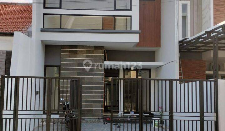 Dijual Cepat Rumah Baru 2Lt Klampis Semolo Tengah Surabaya  1