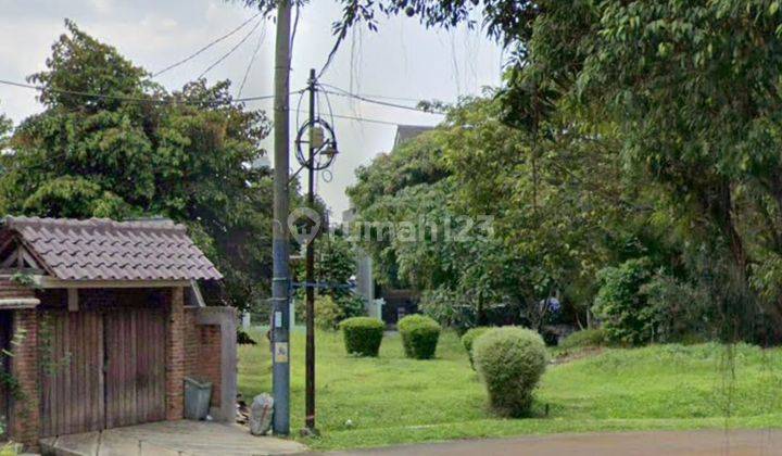 Kavling di Griya Loka BSD Kuldesak Depan Taman Siap Huni 1