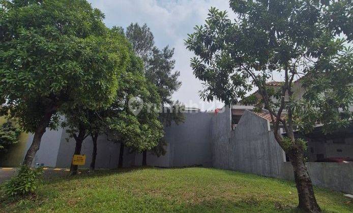 Kavling Hoek Depan Taman Lokasi Bagus Di Puspita Loka BSD 1