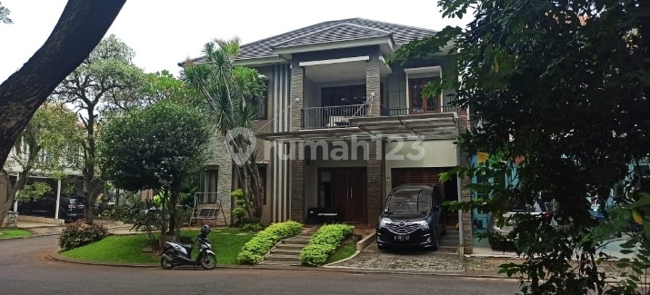 Rumah Hoek Depan Taman Semi Furnish Di Bsd.(nn) Rumah Hoek Depan Taman Semi Furnish Di Bsd.(nn)