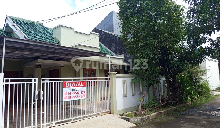 Rumah Depok Luas 150M dengan Taman Belakang Tanah Baru