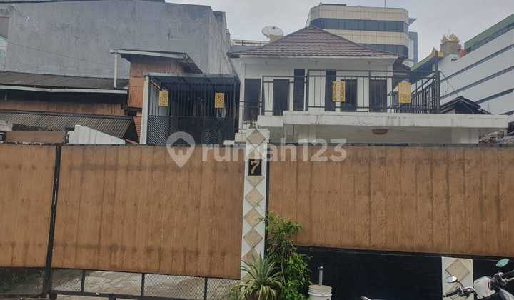 Rumah Dijual Sabang Kebon Sirih Jakpus NJOP 7,9