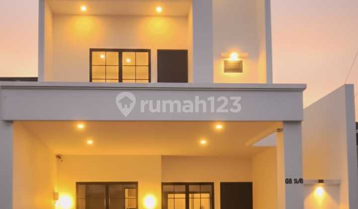 Rumah Brand New Semi Furnized Baru, Smart Home, Dekat Tol Parigi, di Gr Bintaro Jaya