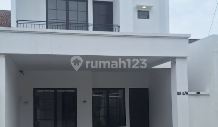 Rumah Baru dengan Furnised Baru, Style Modern Tropis Smart Home, di Gr Bintaro Jaya