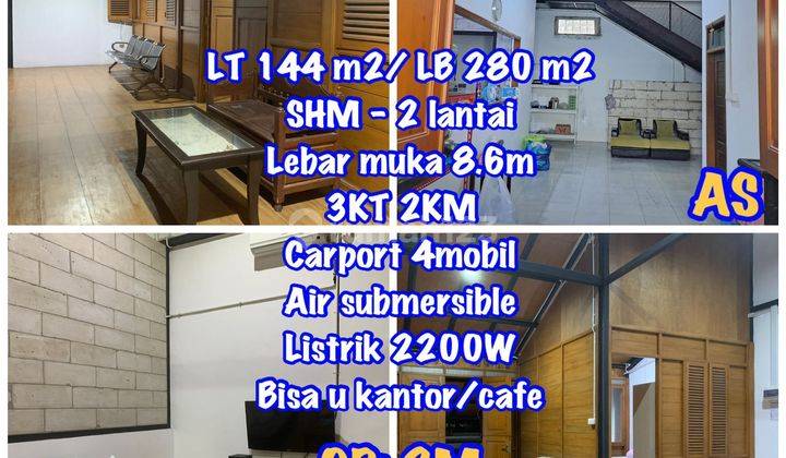 Rumah Taman Kopo Indah 3 Lebar 8.6m cocok untuk cafe/kantor 2