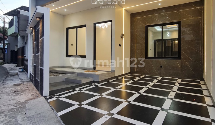 Rumah Baru Kontemporer Plus Rooftop Di Jagakarsa Jakarta Selatan 2