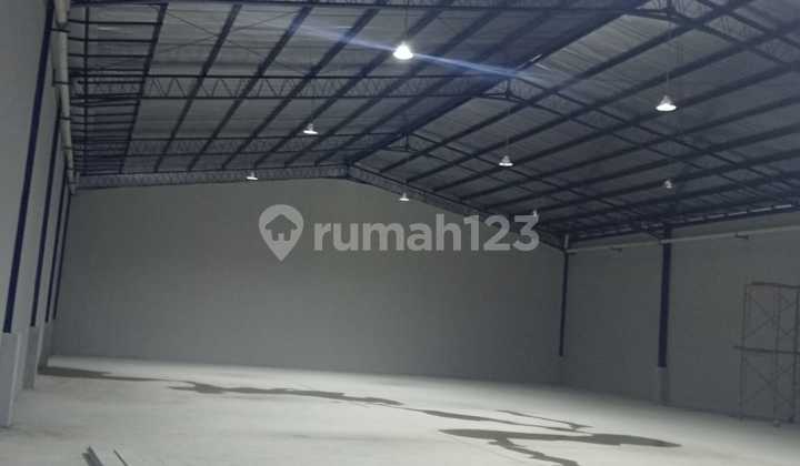 Gudang Bangunan Baru Bebas Banjir Siap Pakai Di KIC Gatsu Semarang 1