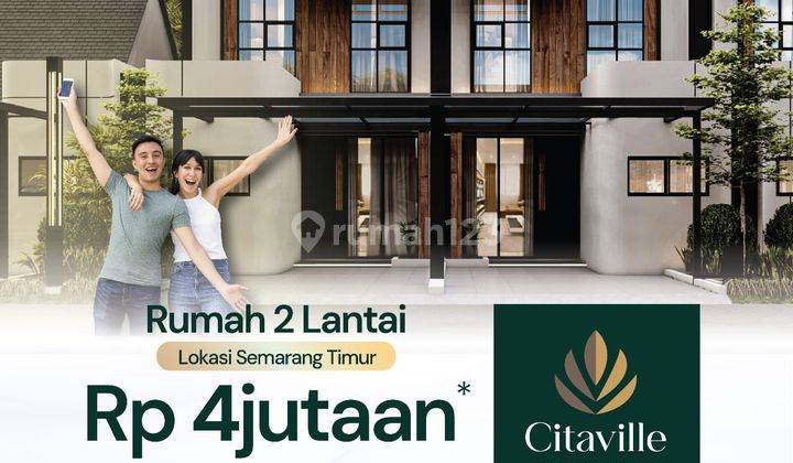 Rumah Minimalis Modern Dengan Fasilitas Kolam Renang Di Perumahan Citaville Pedurungan Semarang 2