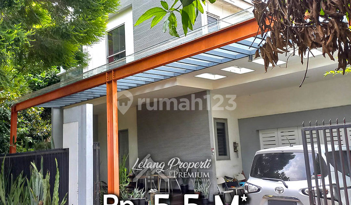 Rumah Mewah Asri Hoek Bsd Kencana Loka Serpong Tangerang Selatan