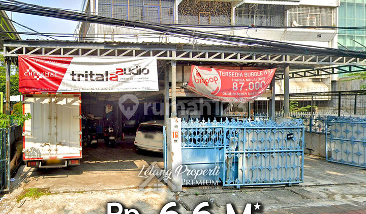 Ruko Gandeng Showroom Bengkel Strategis Cideng Timur Jakpus