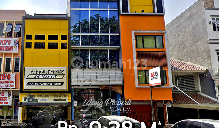 4-Story Shop House, Good Condition, Strategic Location on Kelapa Gading Boulevard, North Jakarta.