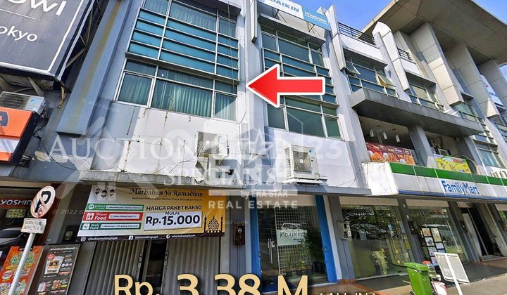 LELANG RUKO LOKASI PREMIUM di komples Pulo Gadung Trade Center
