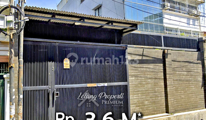 Rumah Tua Layak Huni Strategis Pekapuran Raya Tambora Jakbar